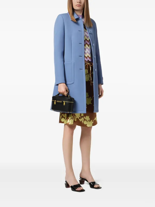 【Versace】Tag  レザー バニティバッグ Versace Tag バニティバッグ | ブラック | FARFETCH JP