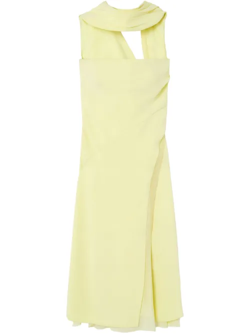 Robe bustier à coupe mi-longue - Versace - Modalova