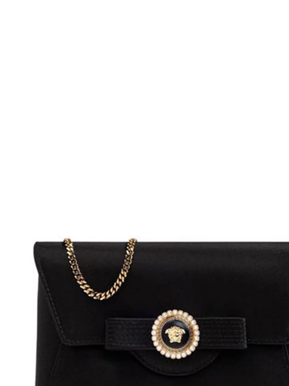 Versace La Medusa clutch - Zwart
