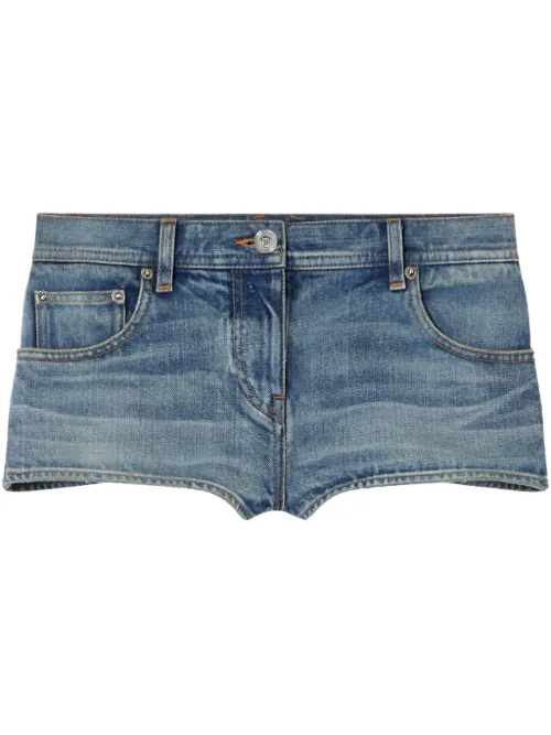 Short Made in Japan en jean - Versace - Modalova
