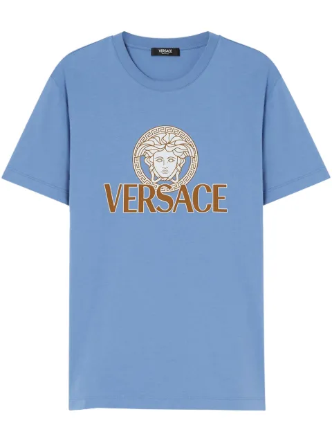 Versace playera con estampado Medusa