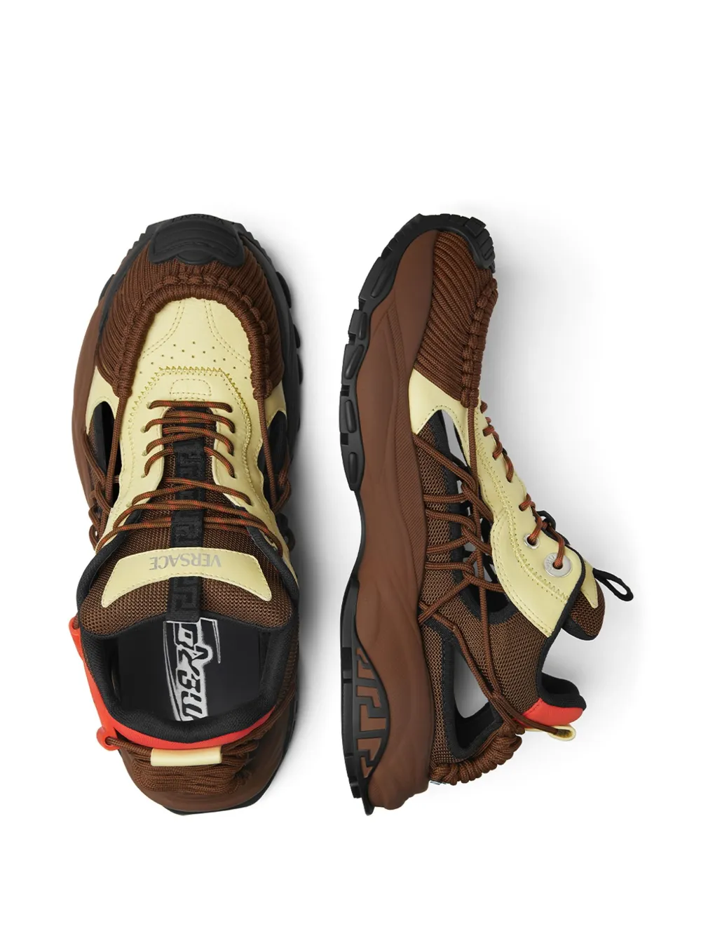 Versace Mercury M_VS_01 sneakers Brown