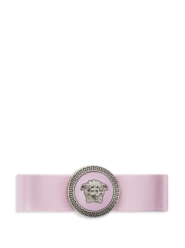 VERSACE ジャンニ リボン ヘアクリップ ジャンニ リボン ヘア クリップ ピンク | VERSACE JP