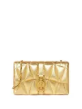 Versace quilted metallic clutch bag - Gold