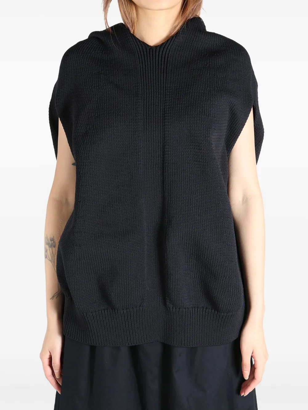 COMME DES GARÇONS HOODED TOP 