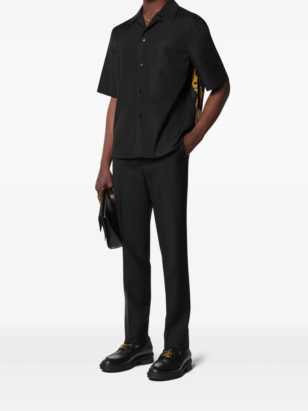 Versace Cameo shirt - Zwart