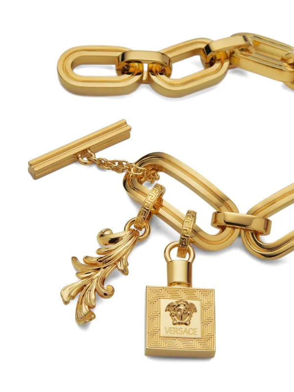 Versace チェーンリンク ブレスレット | ゴールドトーン
