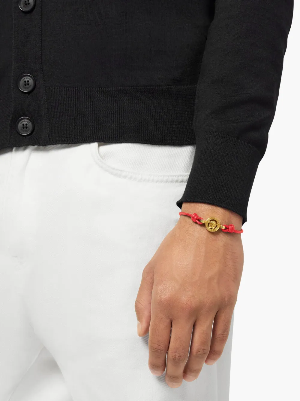 Versace Medusa '95 leather bracelet | Women | Image 2