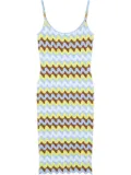 Versace sleeveless dress - Blue