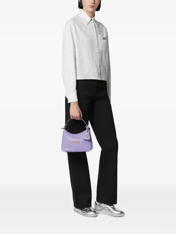 Versace タグ ホーボーバッグ | パープル | FARFETCH JP