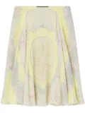 Versace silk skirt - Yellow