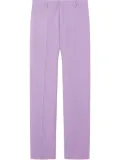 Versace wool tailored trousers - Purple