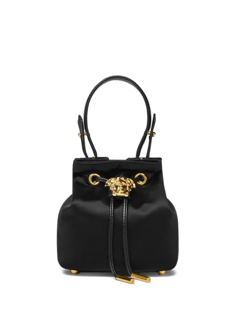 Versace mini La Medusa satin bucket bag