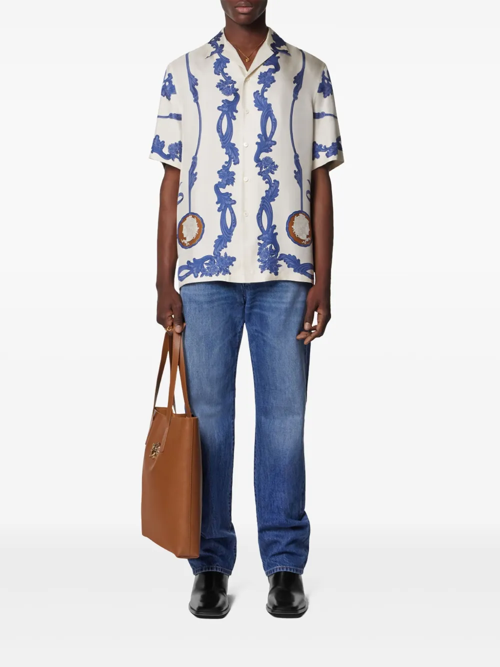 Versace Cameo shirt - Wit