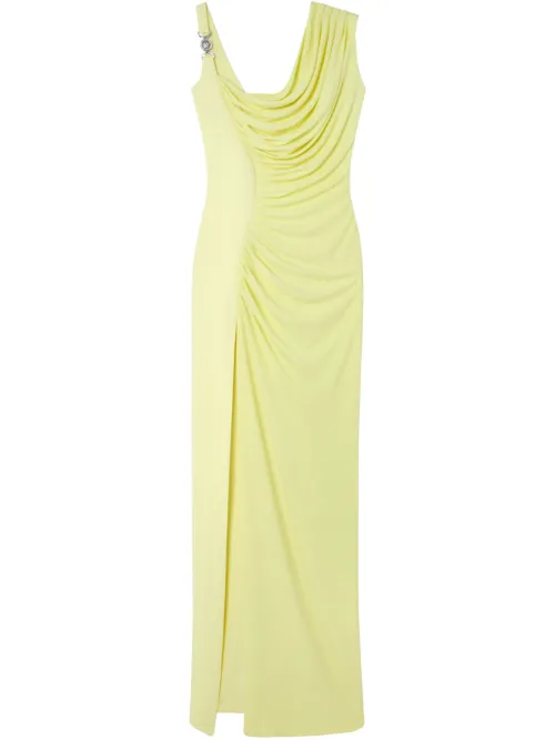 Robe longue Medusa '95 à design drapé - Versace - Modalova
