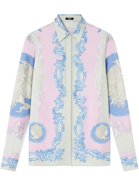Versace Cameo silk shirt