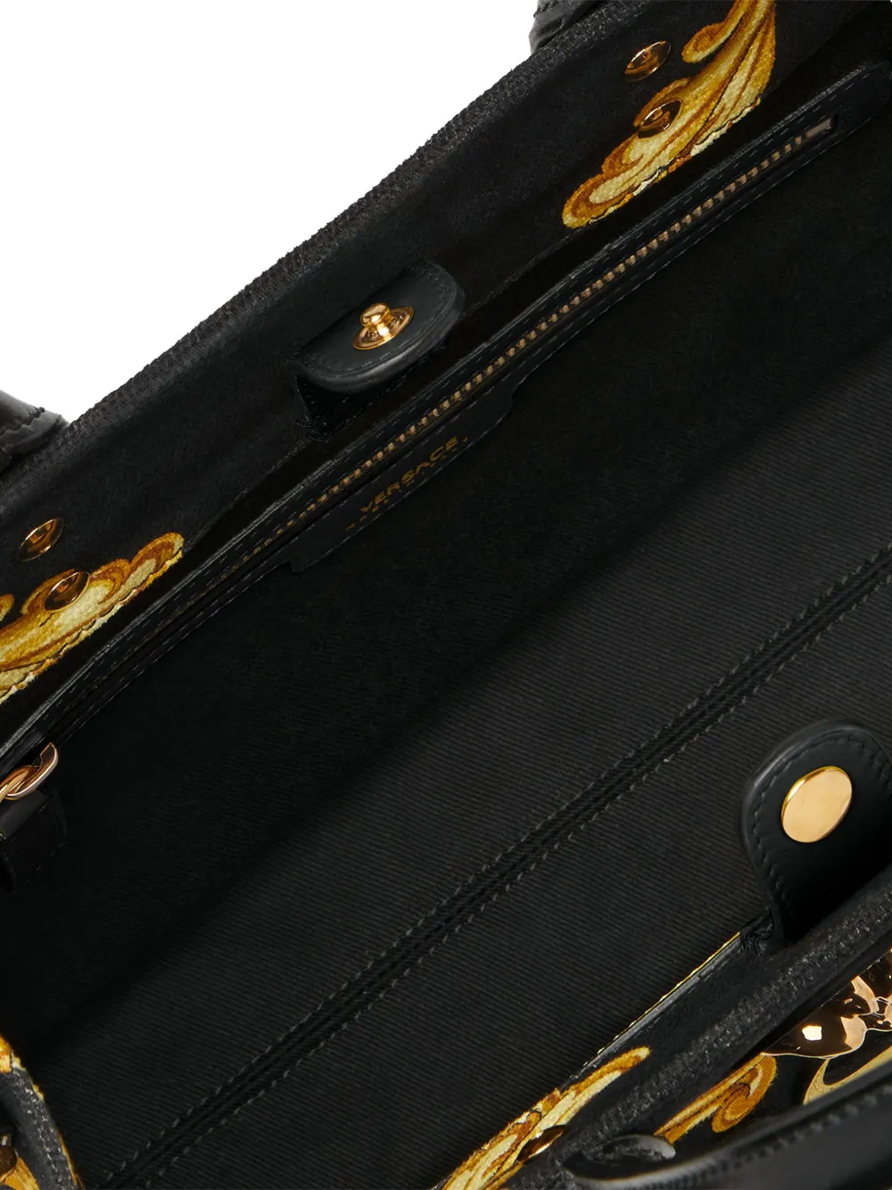 Versace Kleine Cameo La Medusa shopper Zwart