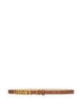 Versace logo-lettering belt - Brown