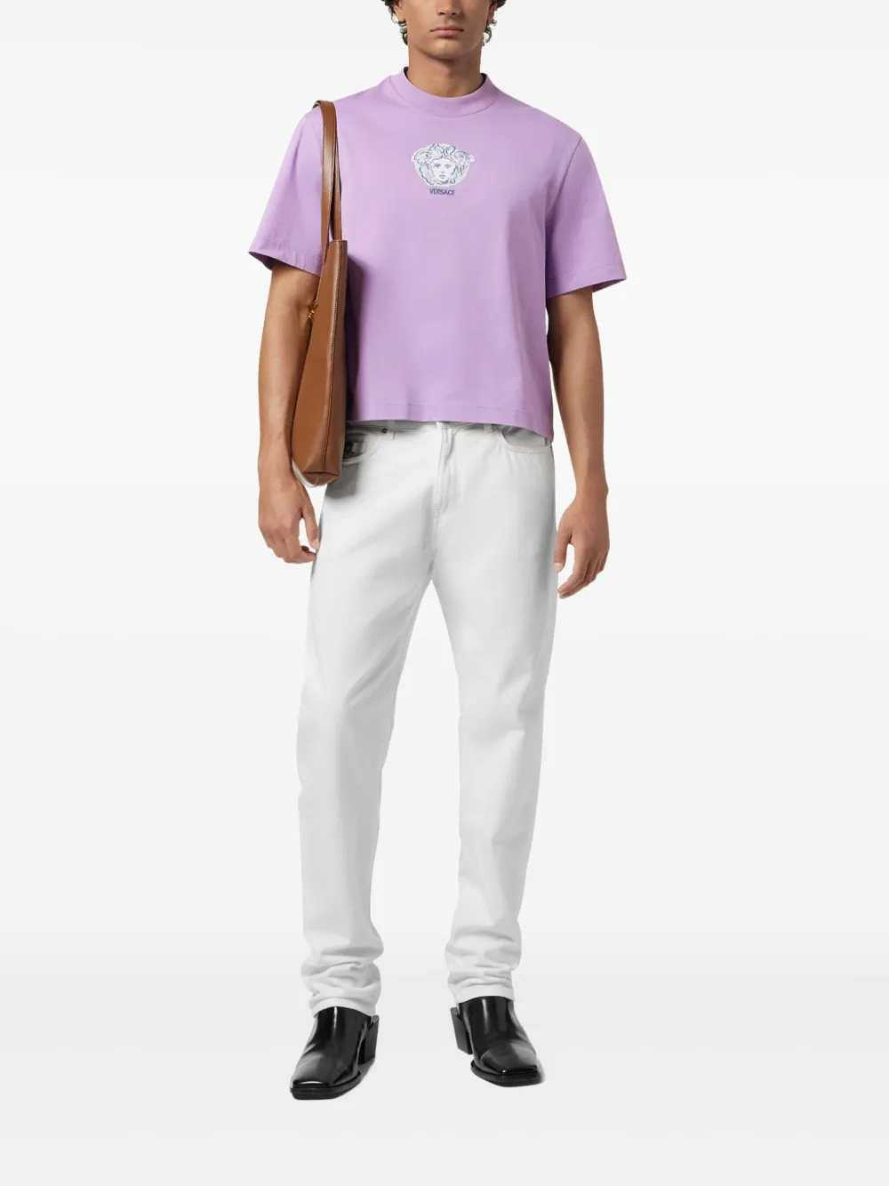 Versace Medusa T-shirt - Paars