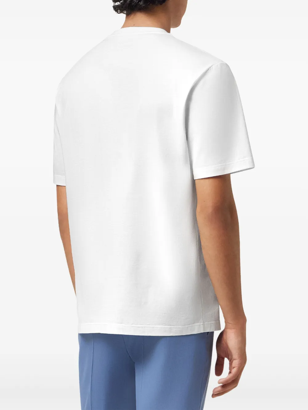 Versace Medusa geverfd T-shirt Wit