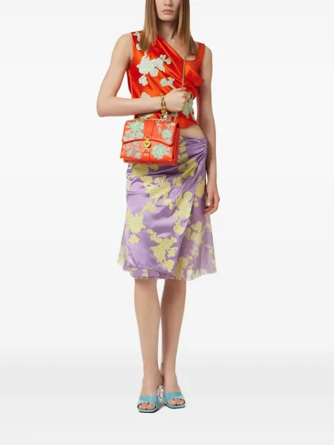 Versace Kleio エンブロイダリーショルダーバッグ