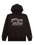 Human Made polar bear-print hoodie - Black