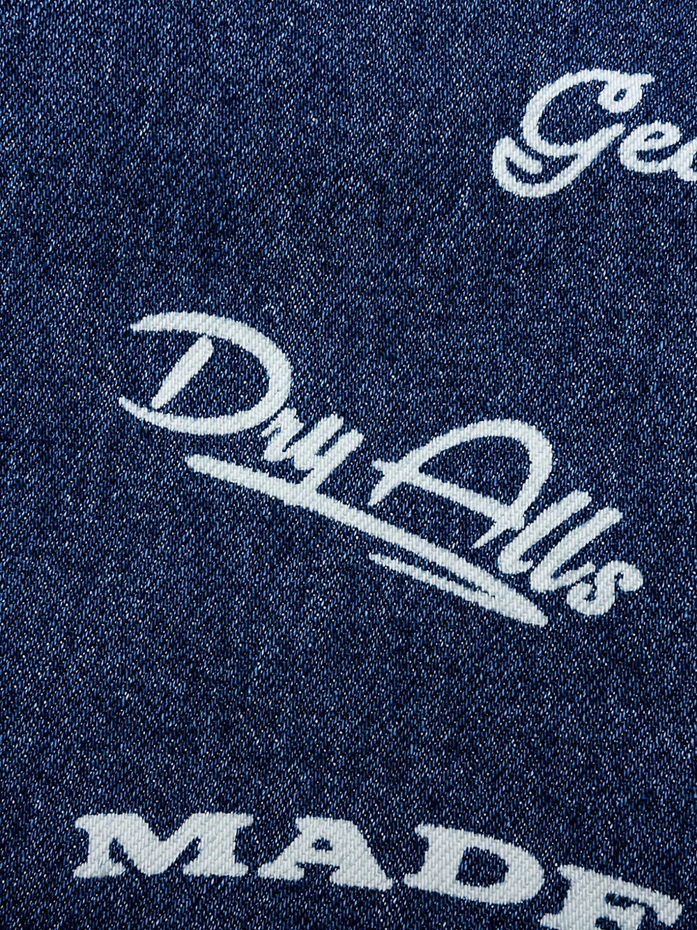 Human Made Denim jack Blauw