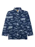 Human Made all-over print denim jacket - Blue