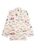 Human Made graphic-print shirt jacket - White
