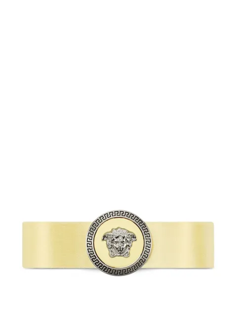 Versace logo-plaque hair clip