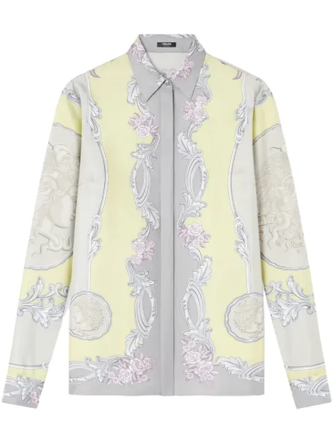 Versace Cameo silk shirt