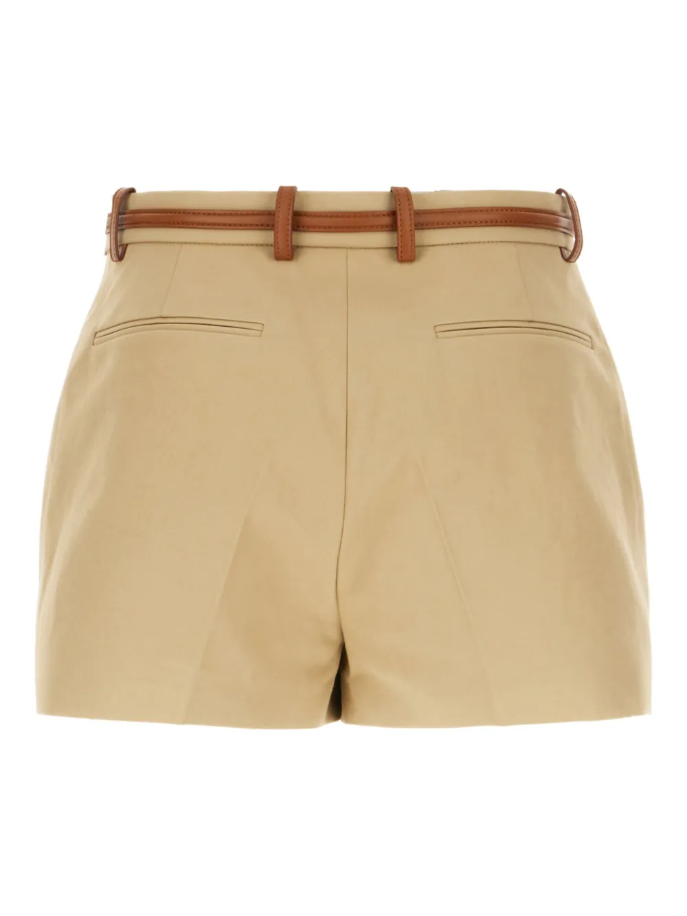 Gucci Horsebit-detail cotton shorts - Beige