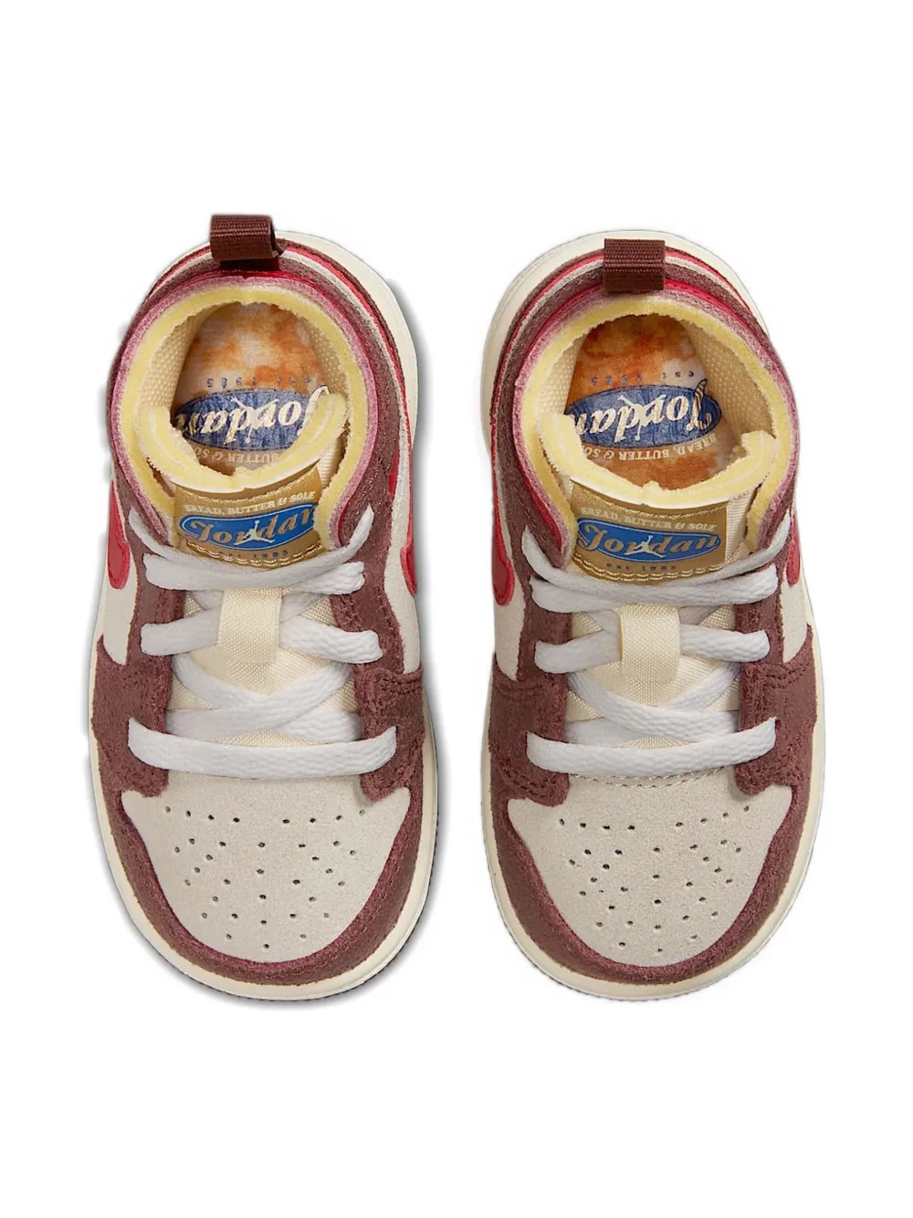 Jordan Kids Jordan 1 Mid SE "Bread Butter & Sole" sneakers Neutrals