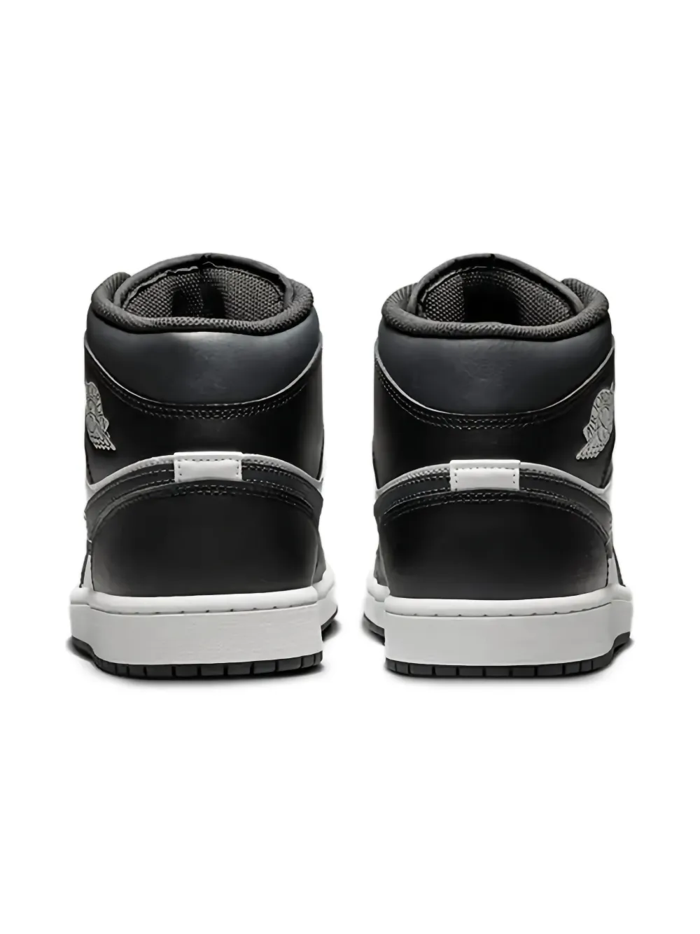 Jordan Kids Jordan 1 Mid "Black Summit White Off Noir" sneakers