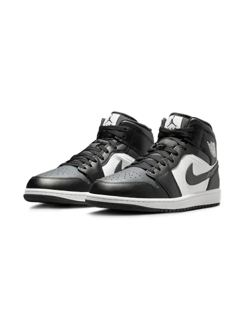 Jordan Kids Jordan 1 Mid "Black/Summit White/Off Noir" sneakers