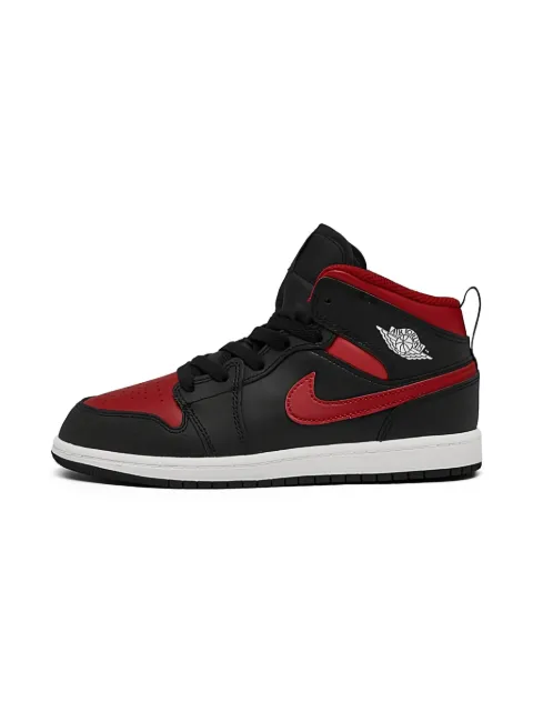 Jordan Kids Air Jordan 1 Mid "Bred Twist" sneakers