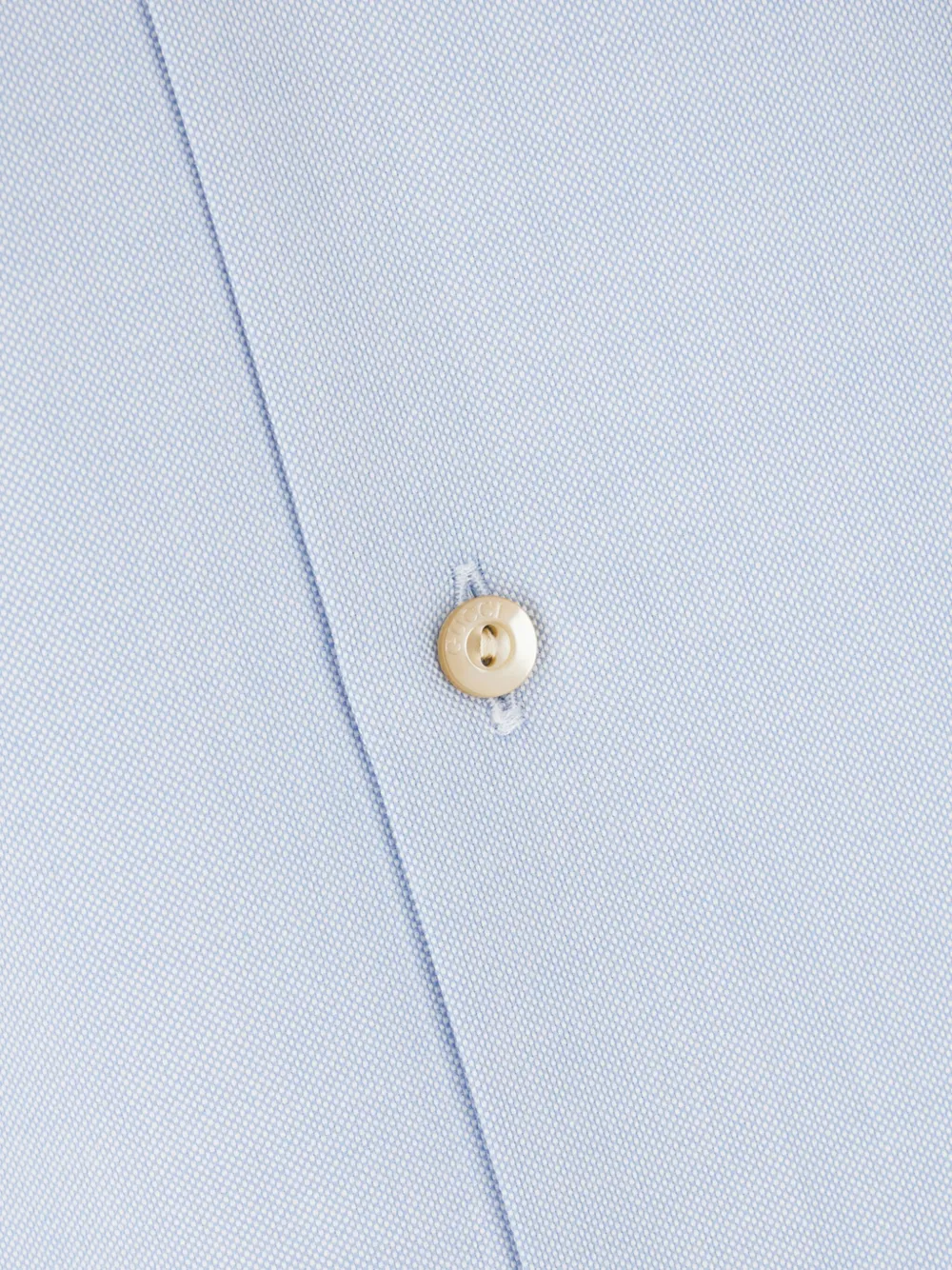 Gucci Overhemd met Web-streep Blauw