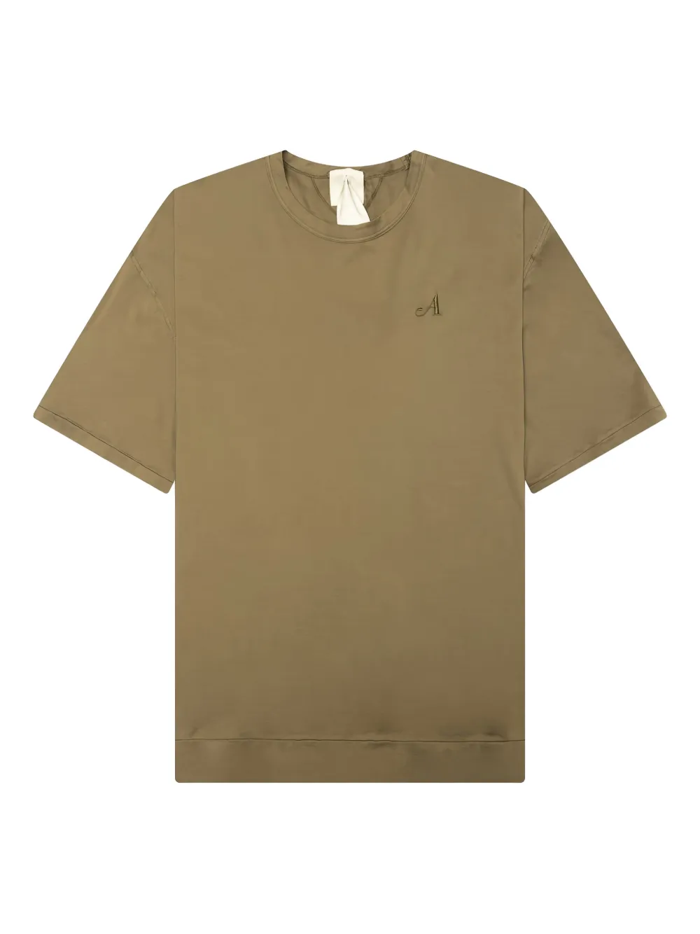Awake NY embroidered-logo short-sleeve T-shirt | Green | Image 1
