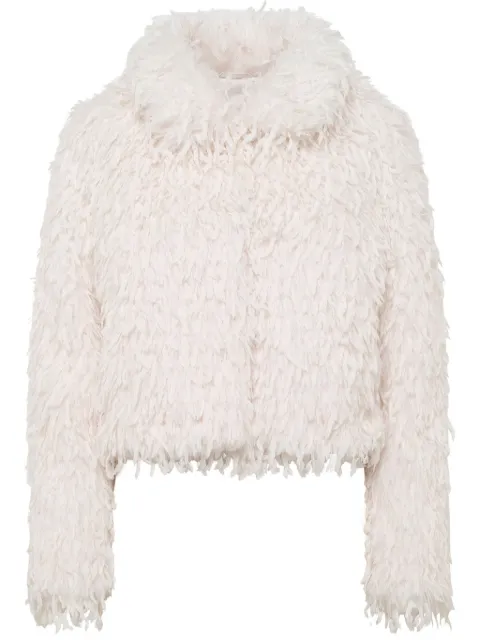 Unreal Fur Swan Lake jacket