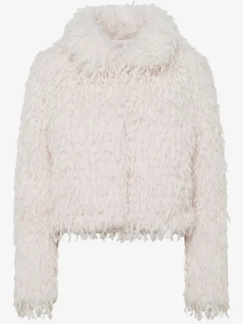 Unreal Fur Swan Lake jacket