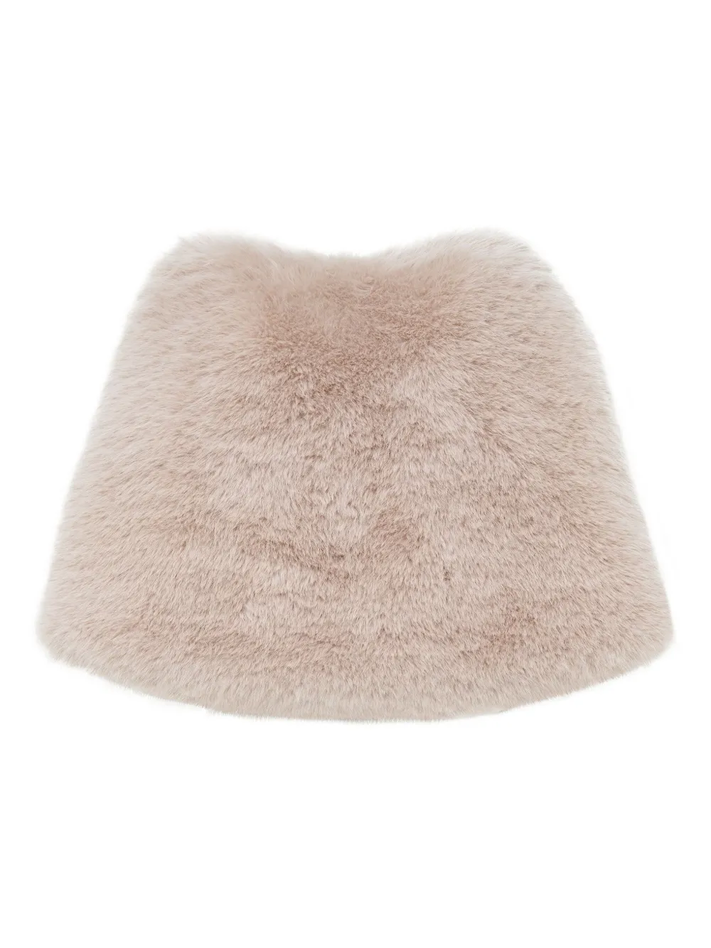 Unreal Fur Yasmine Cape In Neutral