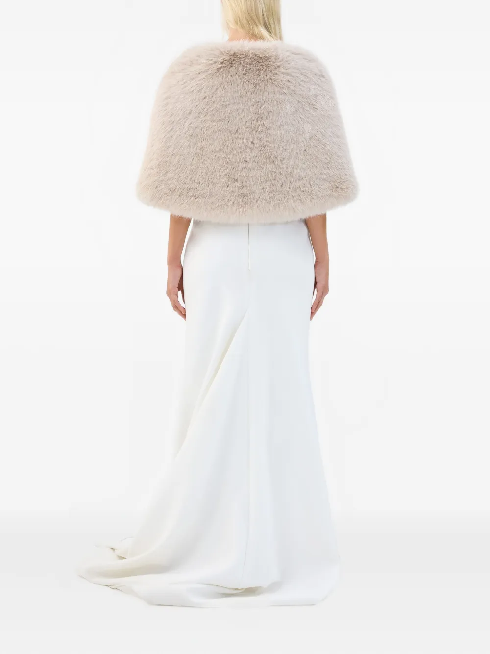 Unreal Fur Yasmine cape Beige