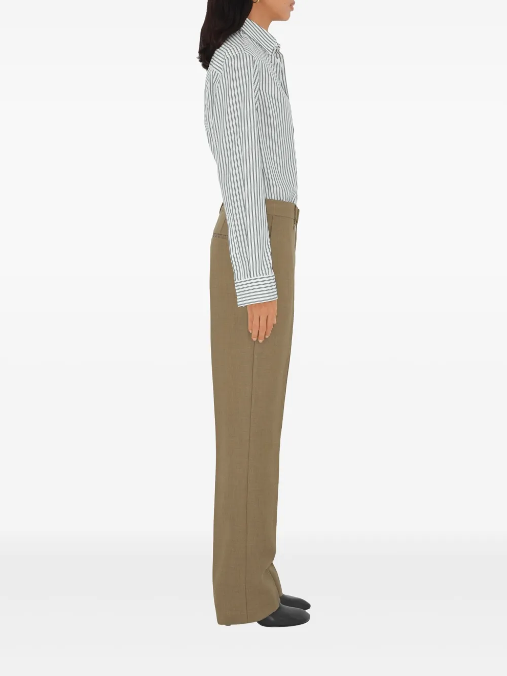 Burberry Wollen pantalon Beige