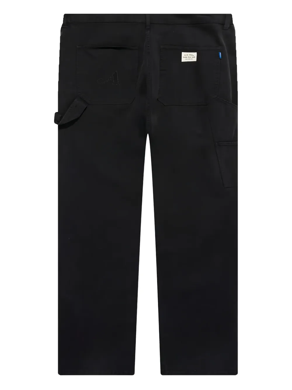 Awake NY Broek met geborduurd logo - Zwart