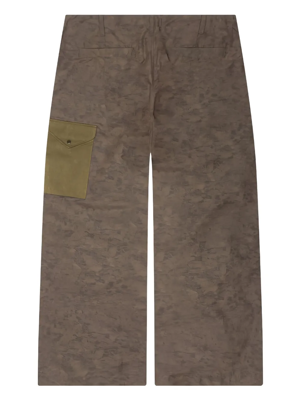 Awake NY Broek met opgestikte zak - Groen