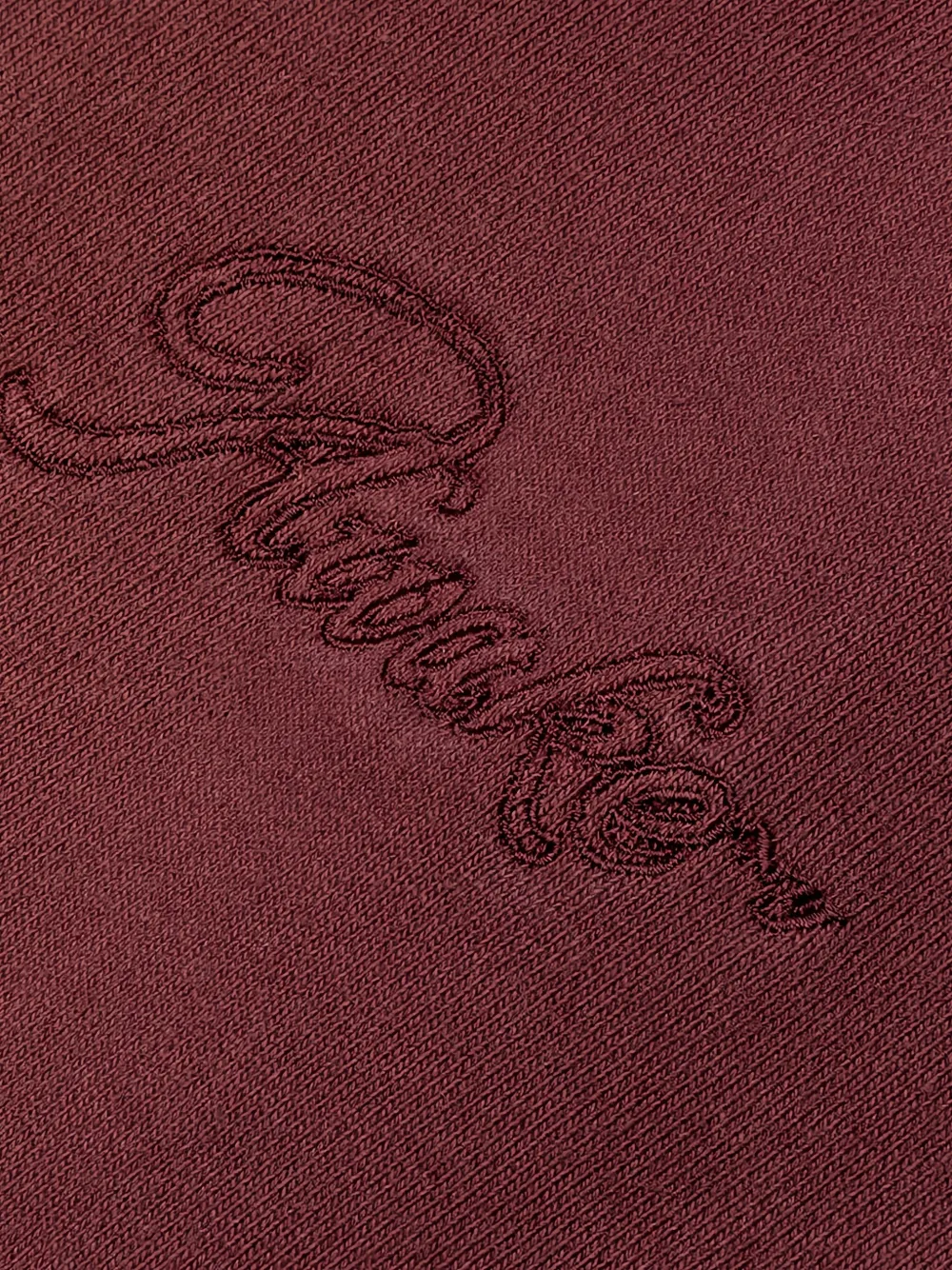 Awake NY logo-embroidered track pants Rood