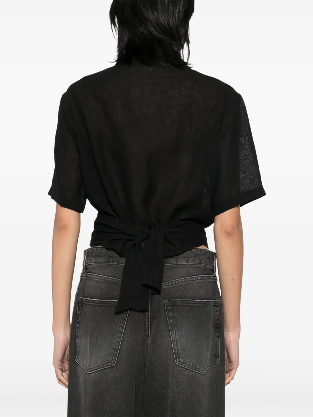 OUR LEGACY Nannas blouse Zwart