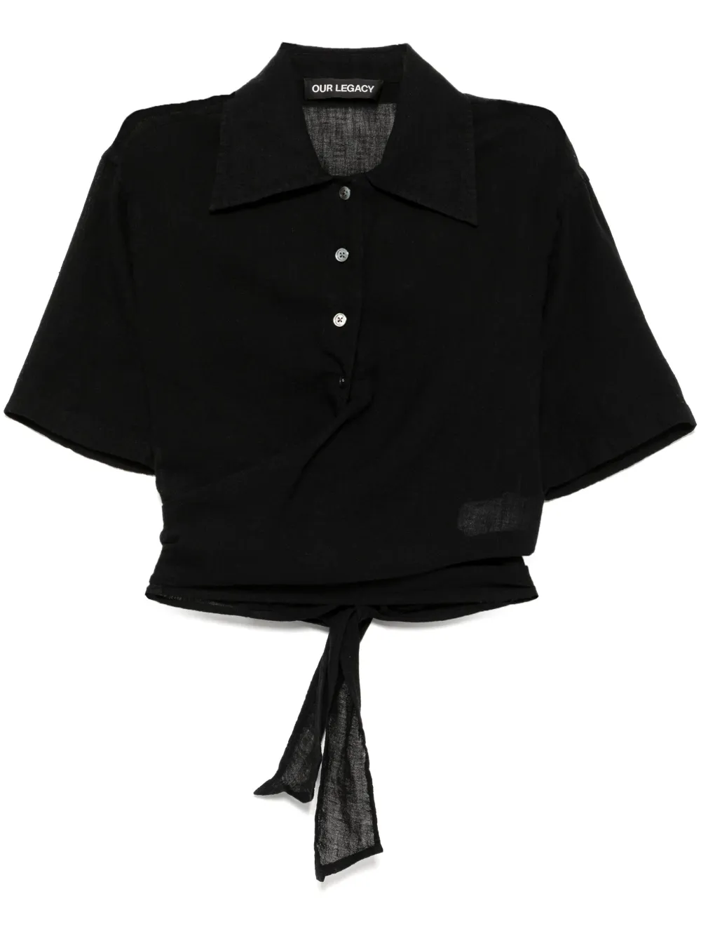 OUR LEGACY camisa Nannas | negro | Image 1