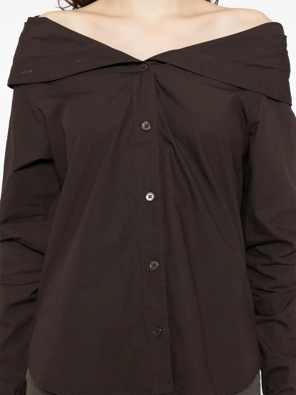 Our Legacy Kaonashi Shirt In Brown