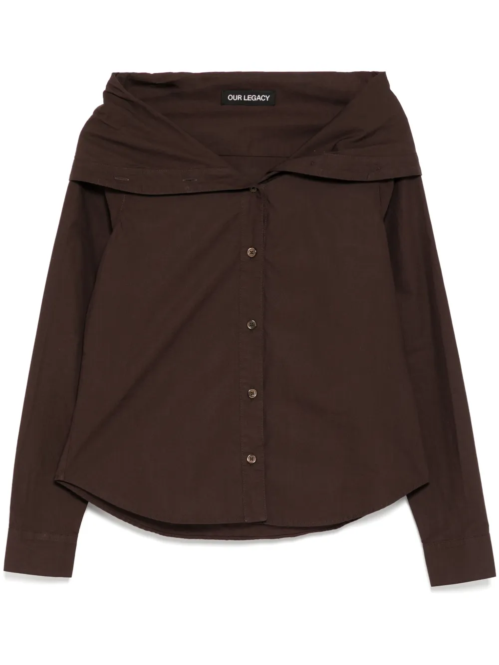 OUR LEGACY camisa Kaonashi | marrón | Image 1
